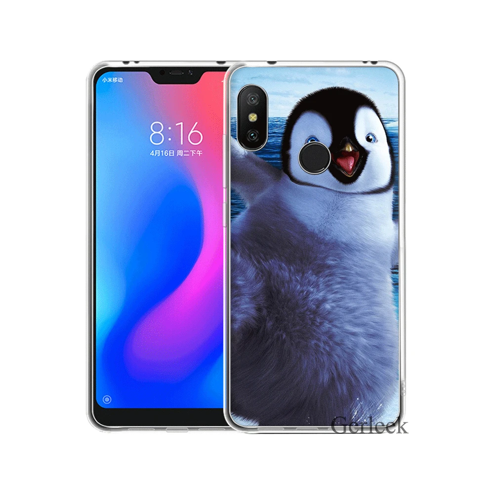 Жесткий чехол Desxz Arctic Penguin для Redmi Note 7 6 Pro 6A 5A 5 Plus 4X 4A GO S2|Чехлы-накладки| |