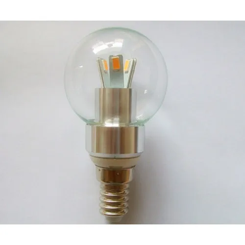 2 шт. LED 3 Вт E14 канделябр холодный белый 6000 К Диммируемый энергосберегающий