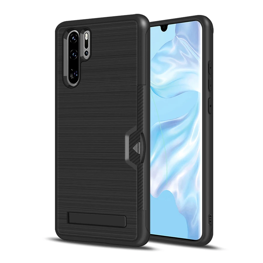 IQD для HuaWei Mate 20 P30 Pro чехол с отделением карт Ультратонкий защитный подставкой