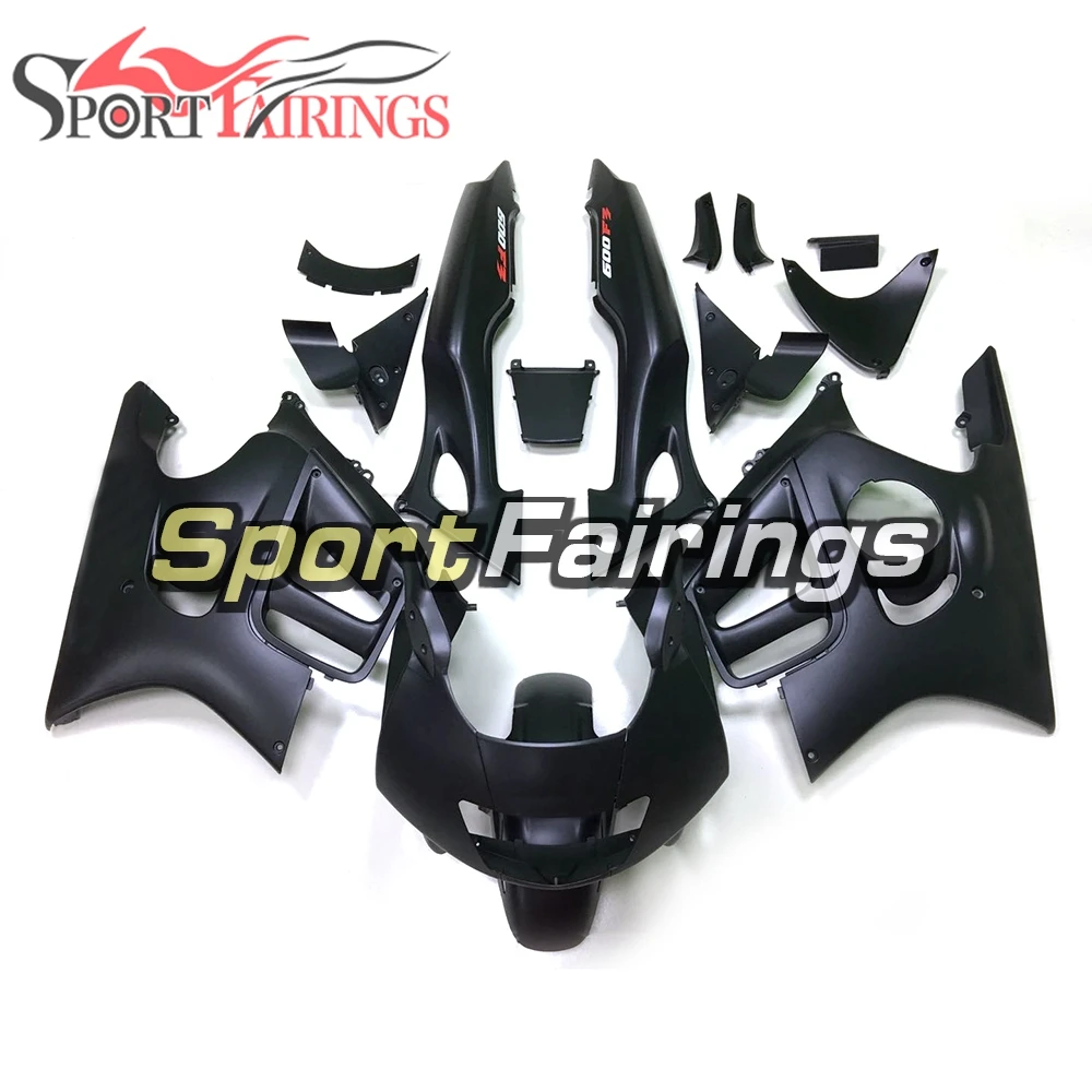 

Motorcycle Injection ABS Plastic Full Black Matte Fairing Kits For Honda CBR600 F3 1997 1998 Year 97 - 98 CBR600F Fairings Cowls