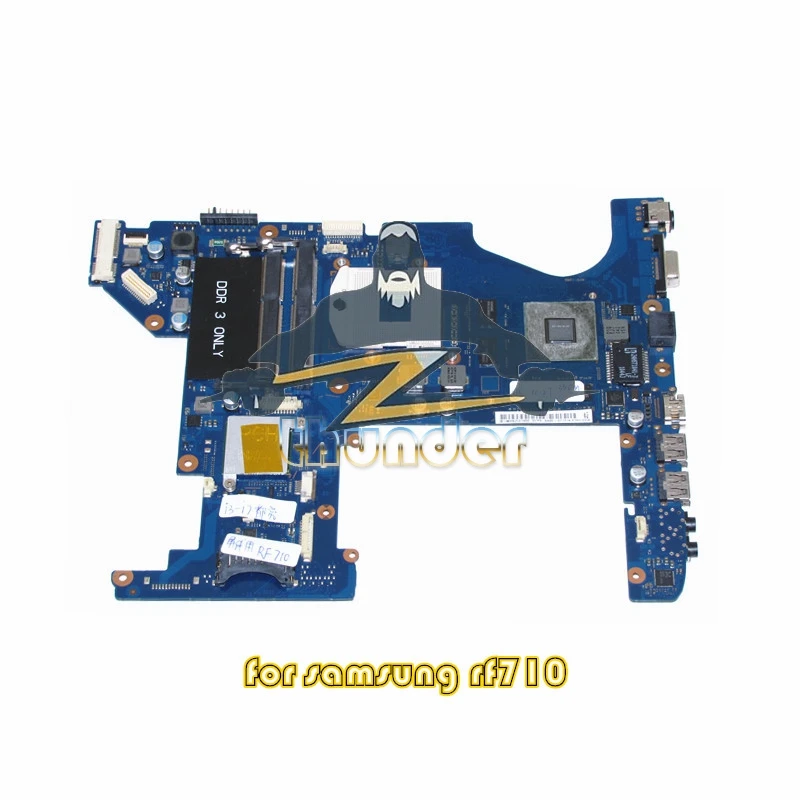 Материнская плата GeForce GT330M для ноутбука Samsung RF710 материнская с процессором и в