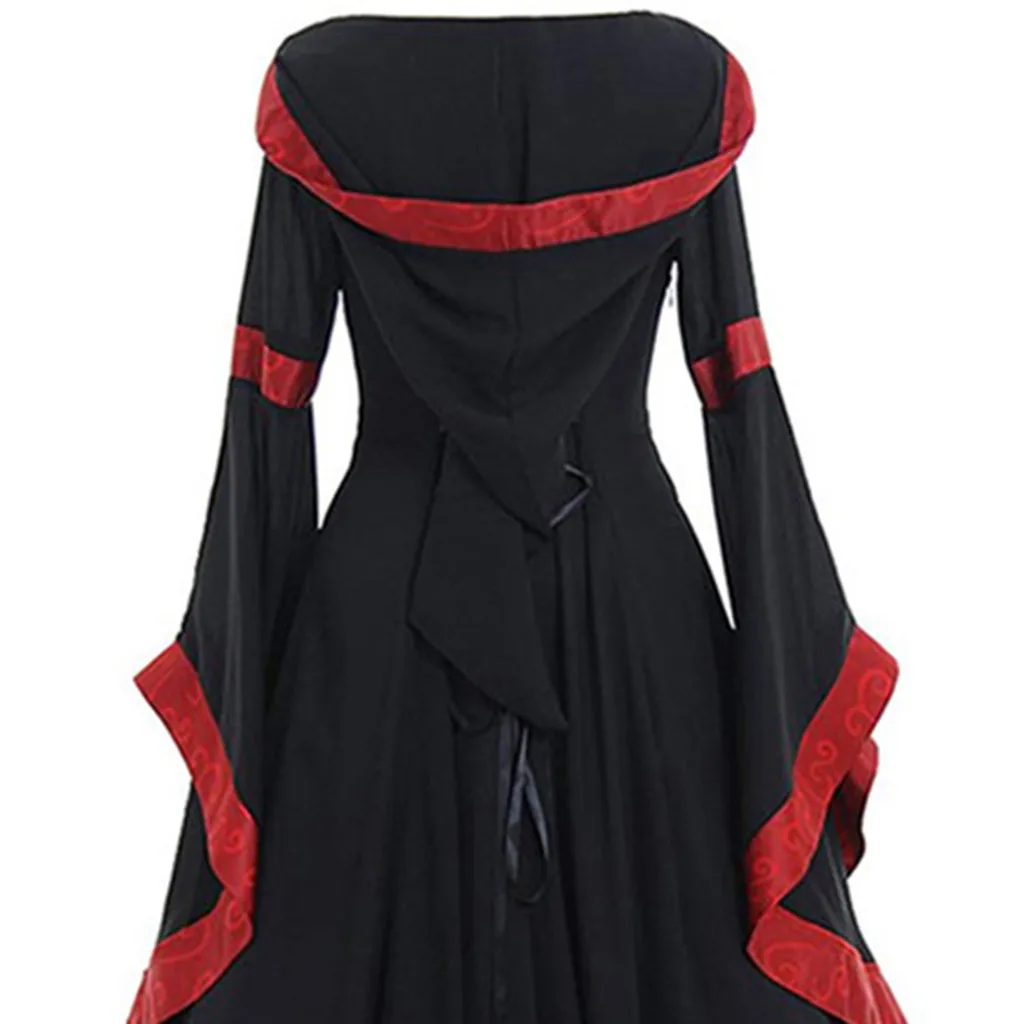 

Women's Vintage Dress Medieval Floor Length Renaissance Gothic Cosplay Dress Elegant Party Long Dress Vestidos De Festa