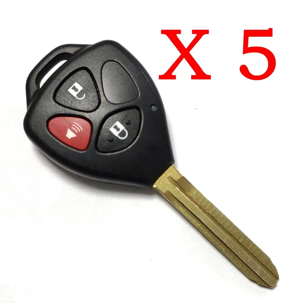 Для Toyota style с лезвием TOY43 Xhorse VVDI универсальный пульт дистанционного управления-5 шт./партия