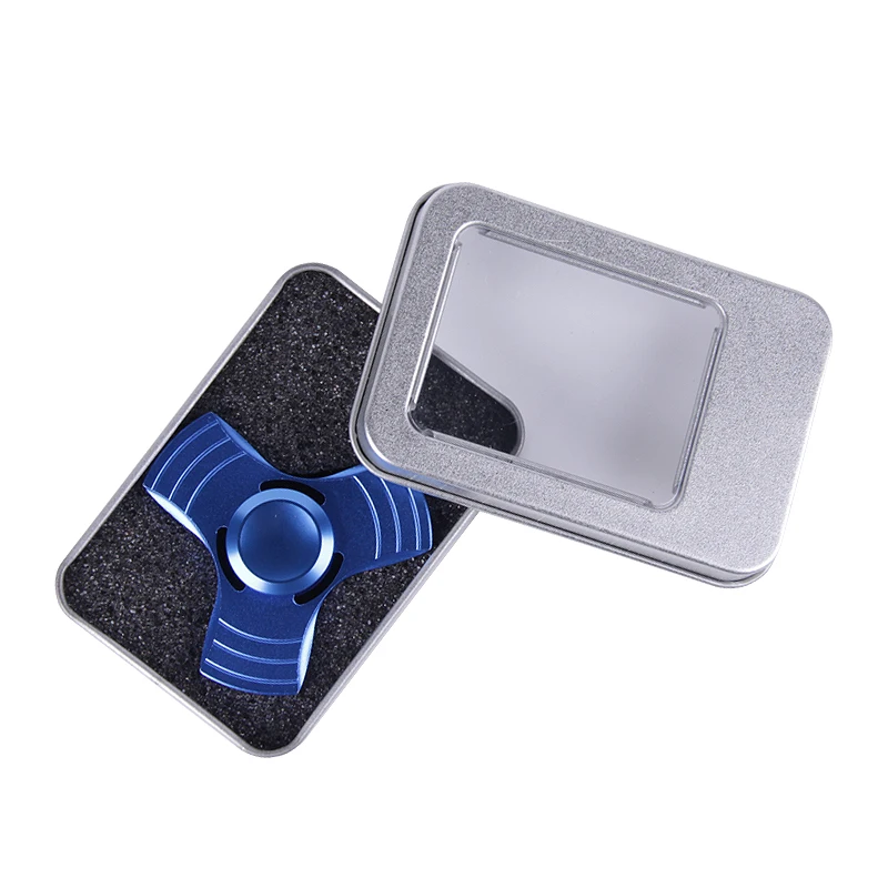 Алюминий металлический фиджет-Спиннер три игрушки пальцев рук для страдающих