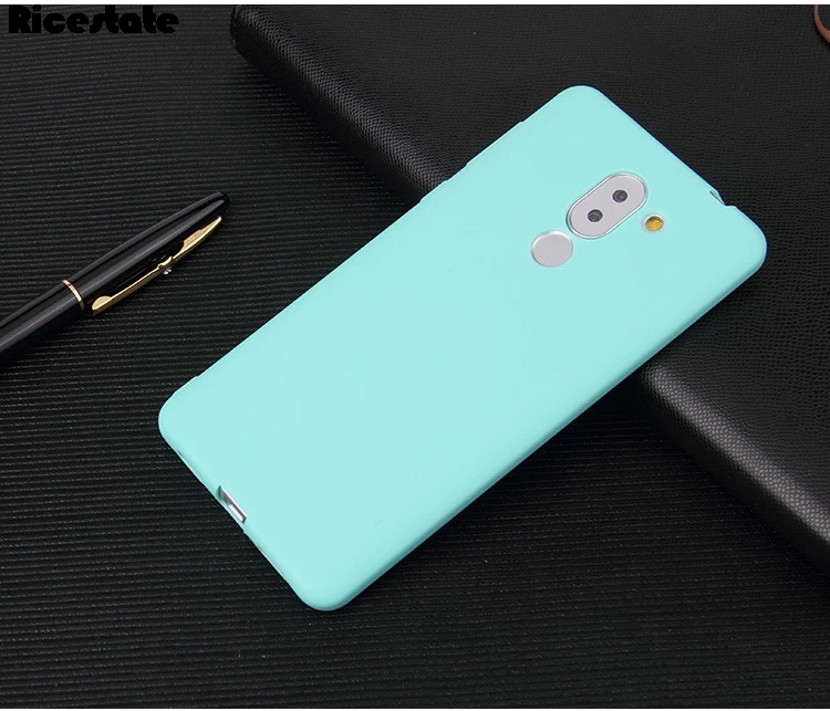 Для huawei Honor 6X чехол huawei mate 9 lite Силиконовый ТПУ мягкий чехол для huawei GR5 Кристальный и матовый однотонный чехол