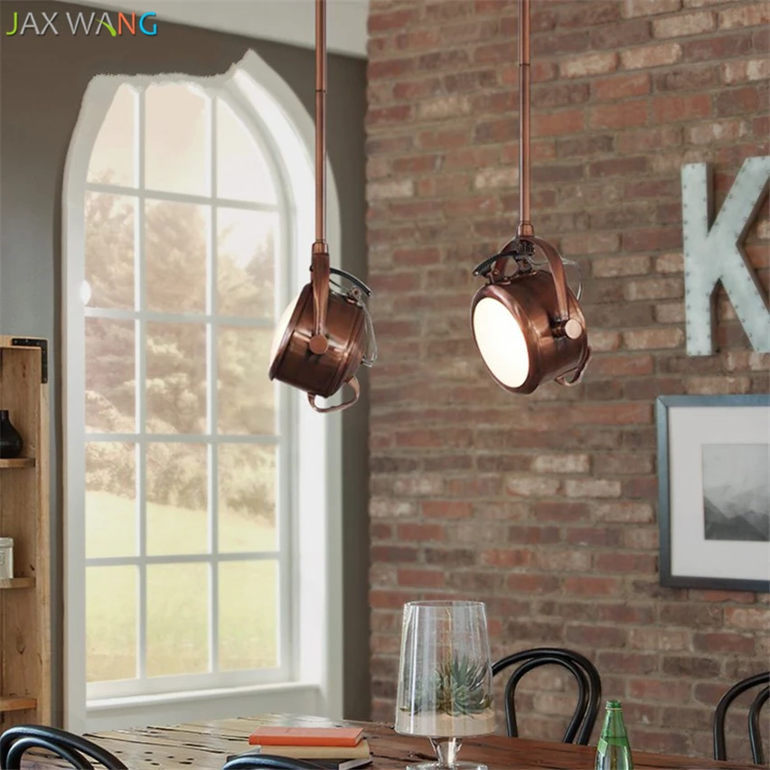 Винтажные промышленные подвесные светильники светодиодные лампы для дома