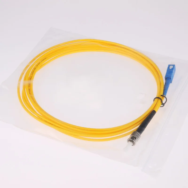 SC to ST волоконно оптический джемпер UPC одномодовый 9/125um Simplex 3 5 10 15 20 м ftth патч корд