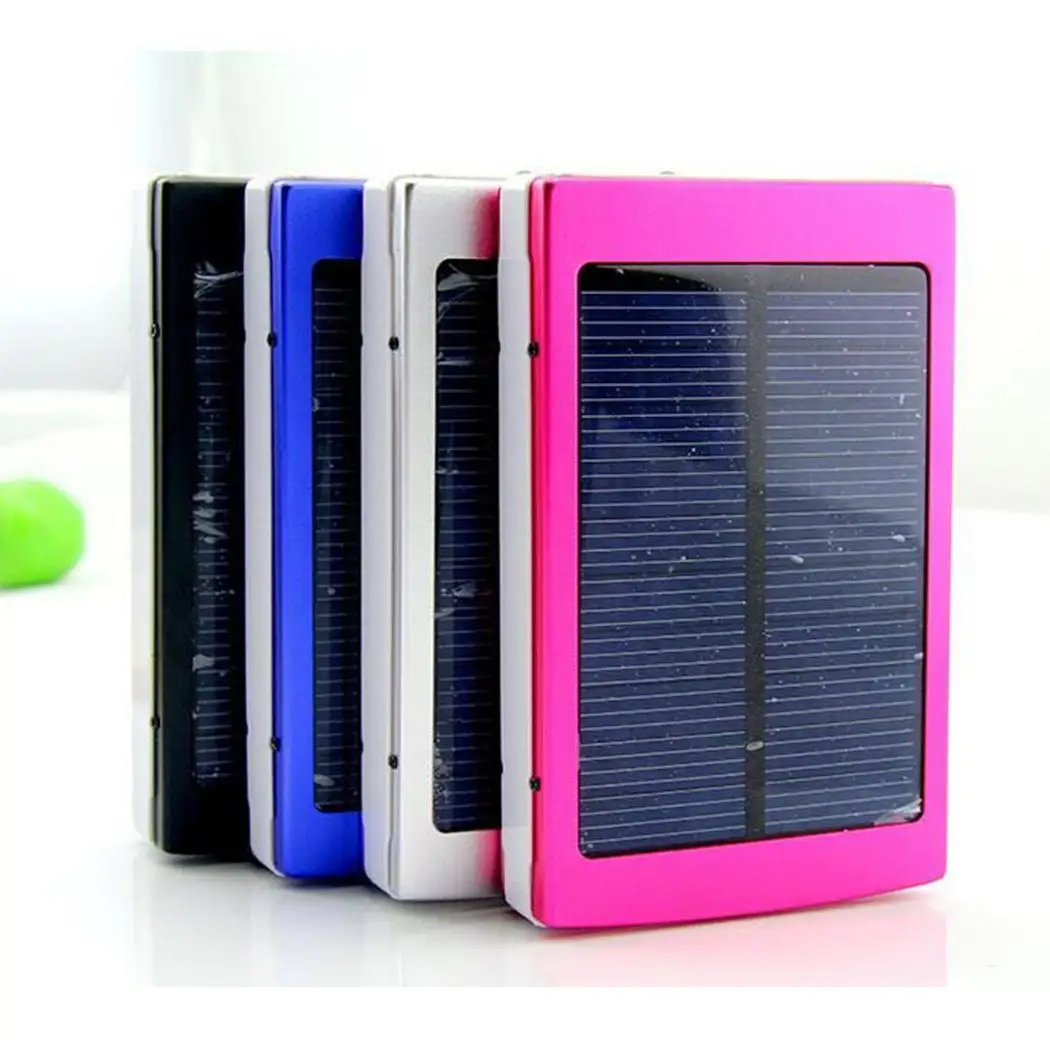 Общее портативное солнечное зарядное устройство 7500 мАч с двумя USB солнечными