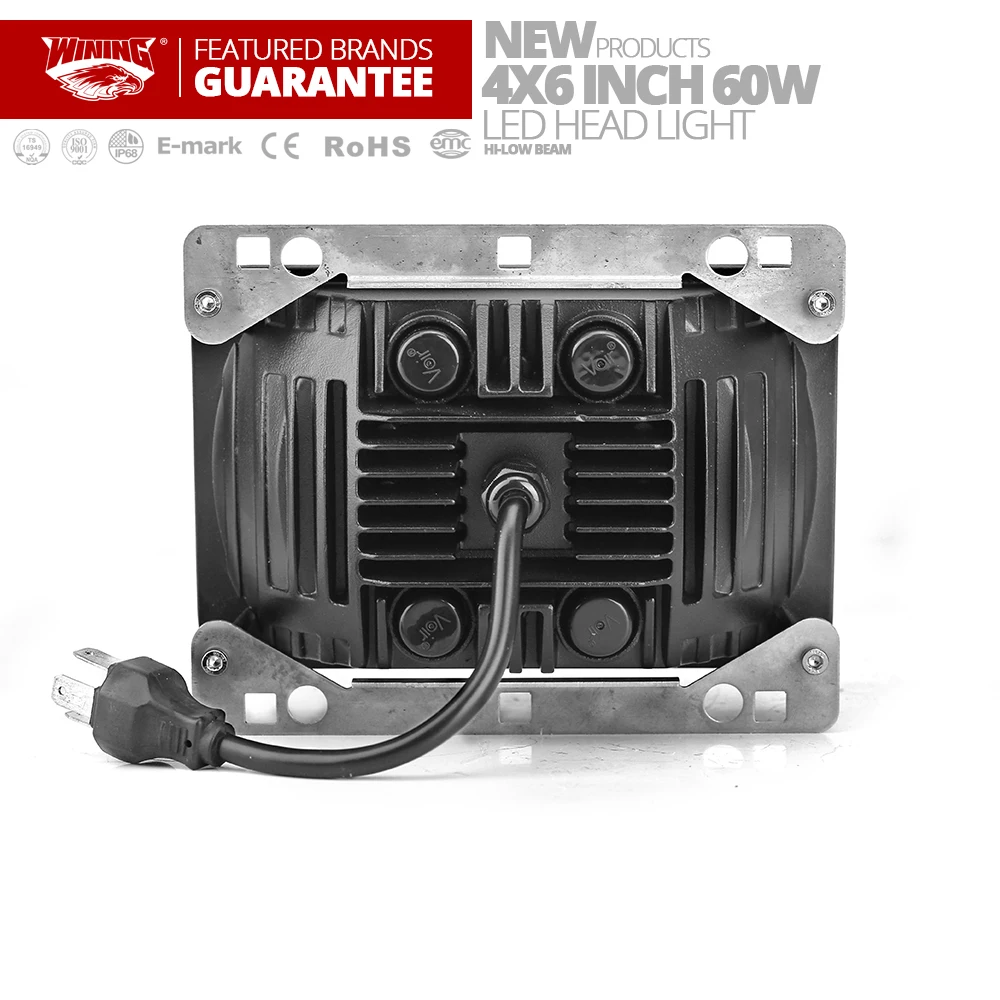 X1pc 4x6 светодиодный светильник дальнего/ближнего света заменяет Agco 30 3534510 72162190 3227332