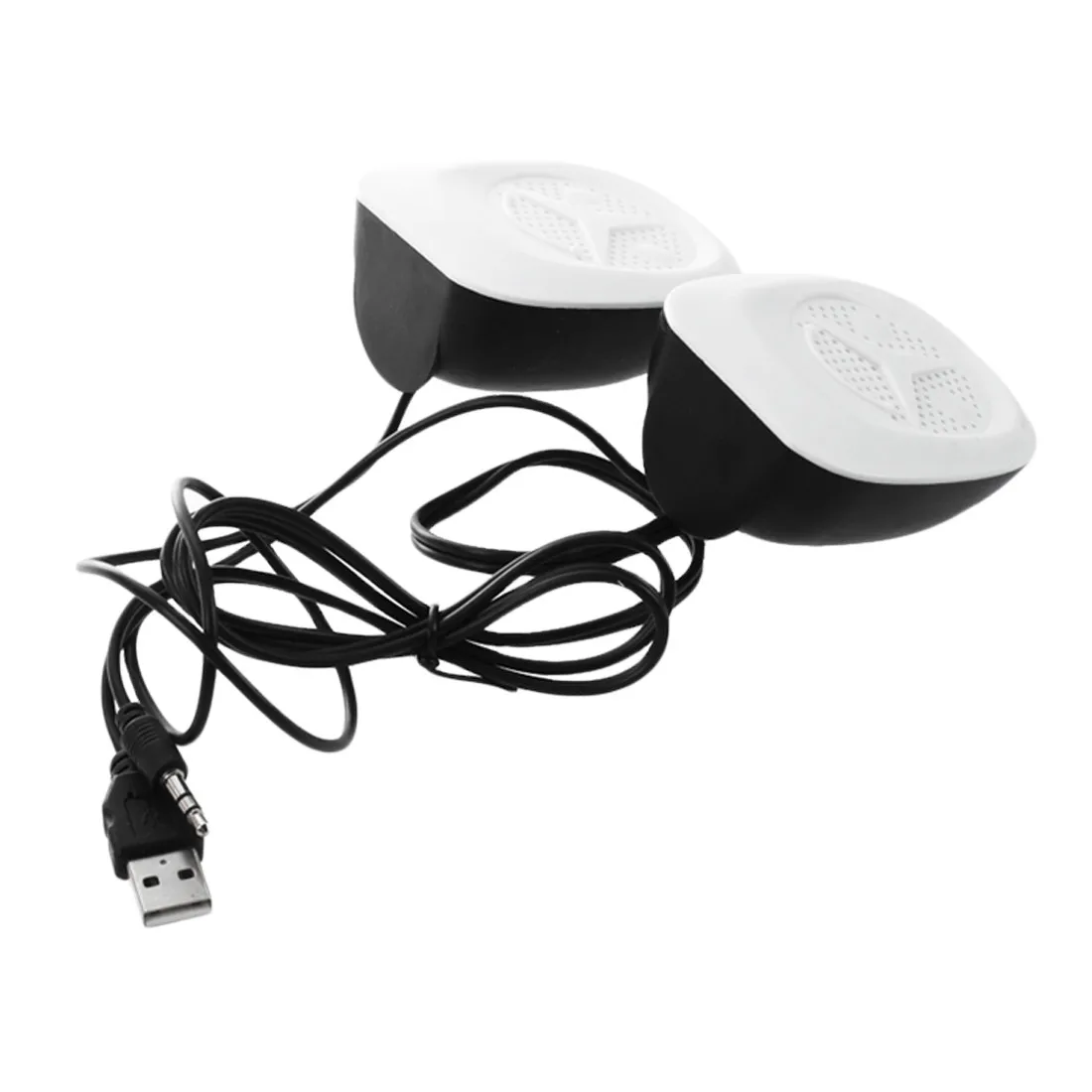E1800 2 шт мини USB портативный стерео музыкальный плеер колонки для MP3 ноутбука ПК iPod