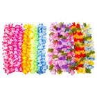 HUIRAN искусственная Цветочная Гирлянда Гавайский цветок ожерелье Гавайские украшения вечерние Гавайские сувениры для летней вечеринки