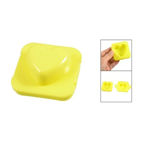 Yellow Heart Style Onigiri Sushi Mold Tray Rice Ball Maker | Дом и сад