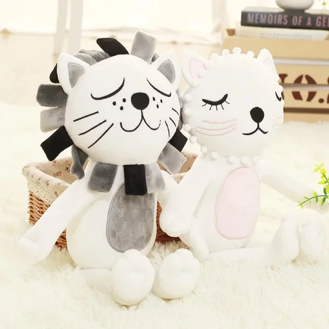 Плюшевые игрушки Emily &amp Meritt Cat Lion Instagram /Ins мягкие животные для малышей подарок