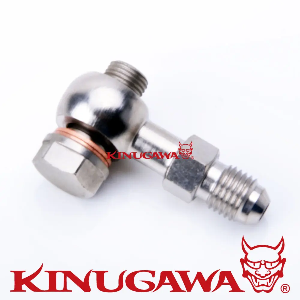 Kinugawa турбо подача масла Банджо Болт Комплект m10x1.0мм для Mitsubishi TD025L/для Borgwarner K03