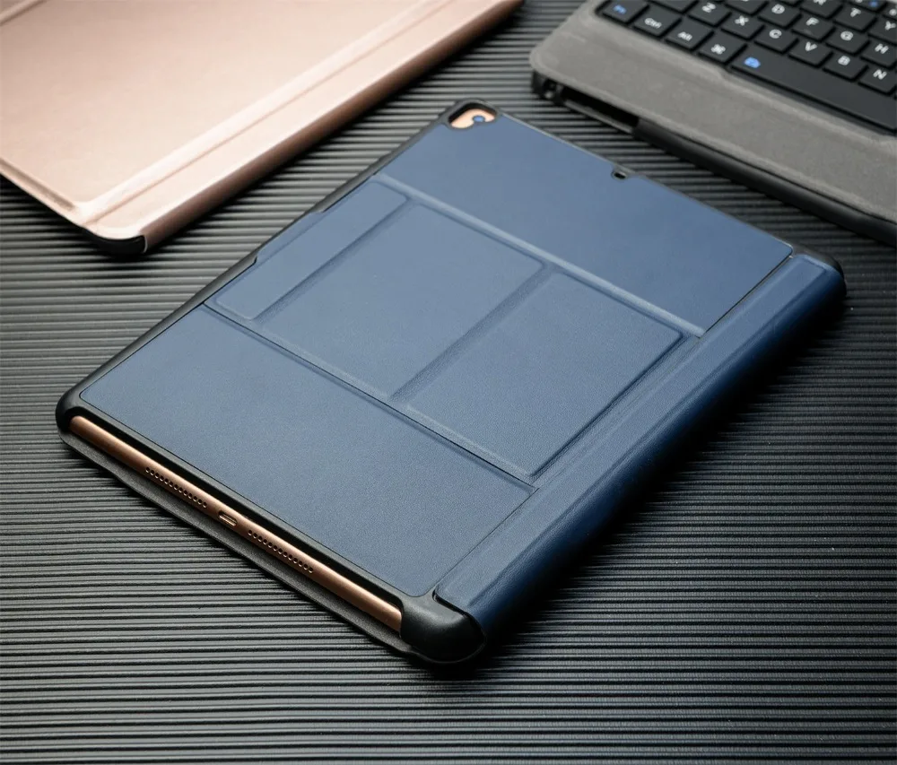 Чехол для iPad 6th 9,7 дюймов, съемная клавиатура с подсветкой, держатель для карандашей, кожаный чехол для iPad, чехол для клавиатуры A1893 A1954