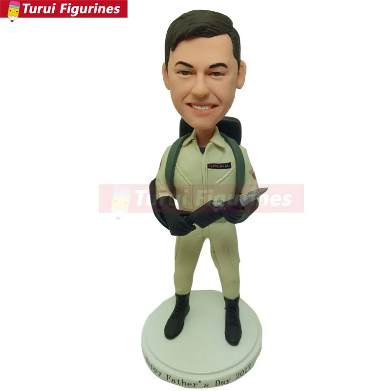 Ghostbusters персонализированный подарок на заказ Bobble Head глиняные фигурки день