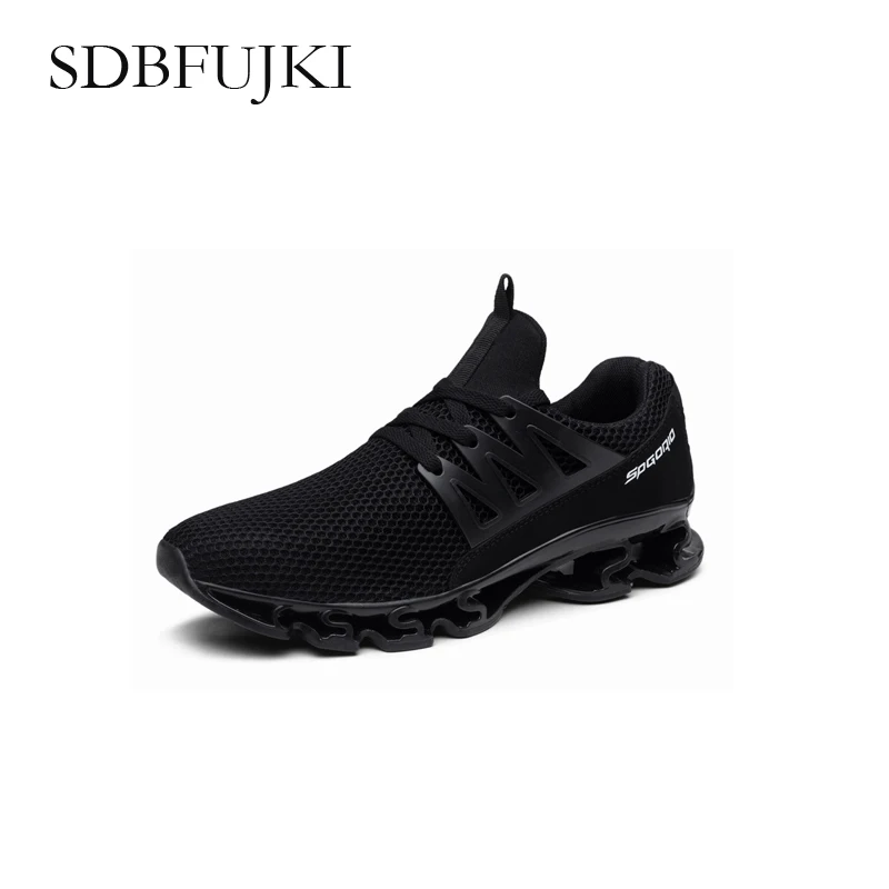Супер крутая дышащая обувь для бега мужские кроссовки летние уличные спортивная
