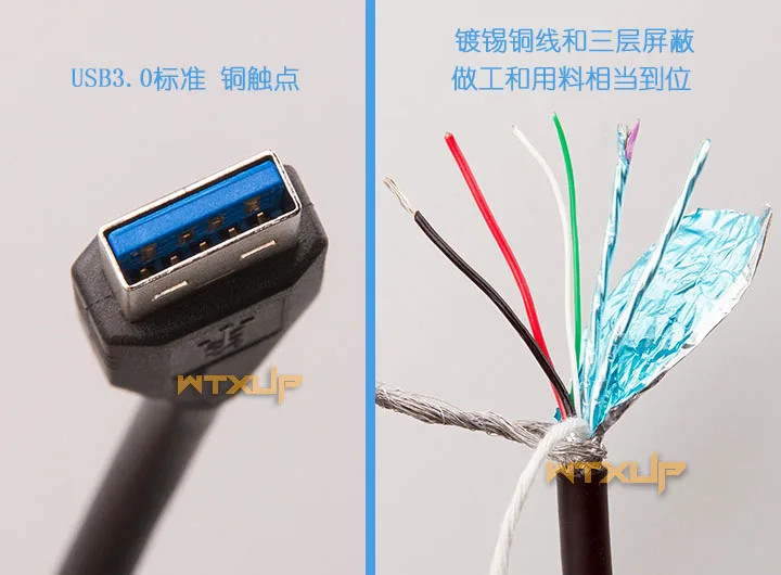 Удлинительная док станция стыковочный кабель с разъемом Папа мама USB 3 0 для