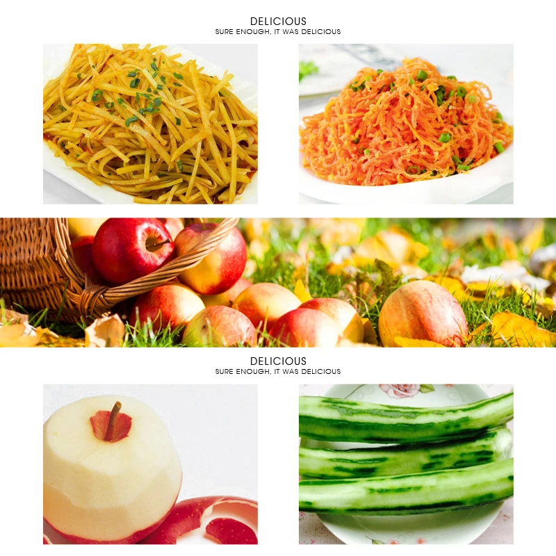 1 шт. многофункциональная овощная посуда из нержавеющей стали Овощечистка