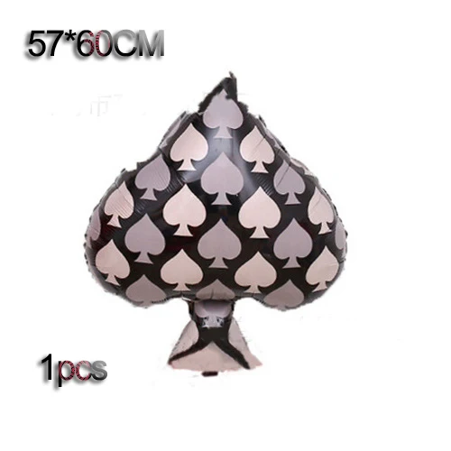 10 шт./лот 12 дюймов лопатки/сердца/клубы/бриллианты латексные шары воздушные из