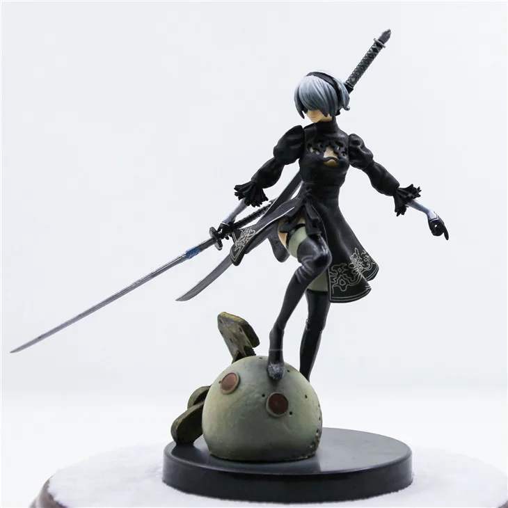 Новинка 2B Figura Yorha No.2 Тип B популярная игра Sci Fi Nier Automata Battle with sword Sexy 15 см фигурка