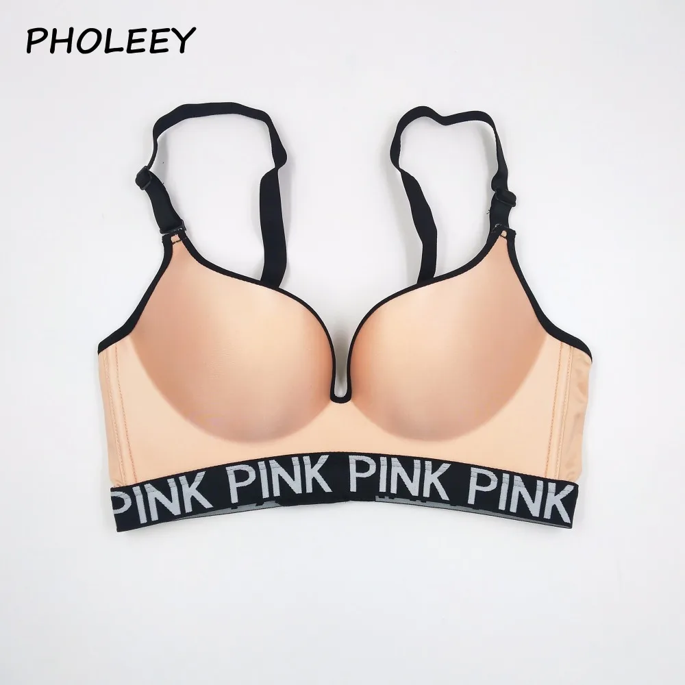 Бесшовный Бюстгальтер для девочек pholeey бесшовный бюстгальтер с новым рисунком