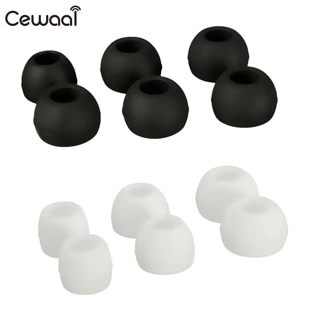 Cewaal 6pcs Black Durable Replacement Earbuds for Sennheiser CX300 400 500 II Headphone Earphone Headset Accessories | Электроника