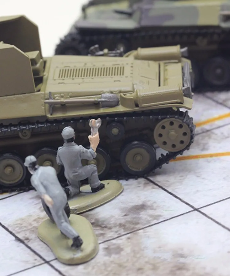 1: 72 Сборная модель мини-танка игрушечные машинки Вторая мировая война Немецкая Военная сцена украшения фигурки мира для детей игрушки подарки