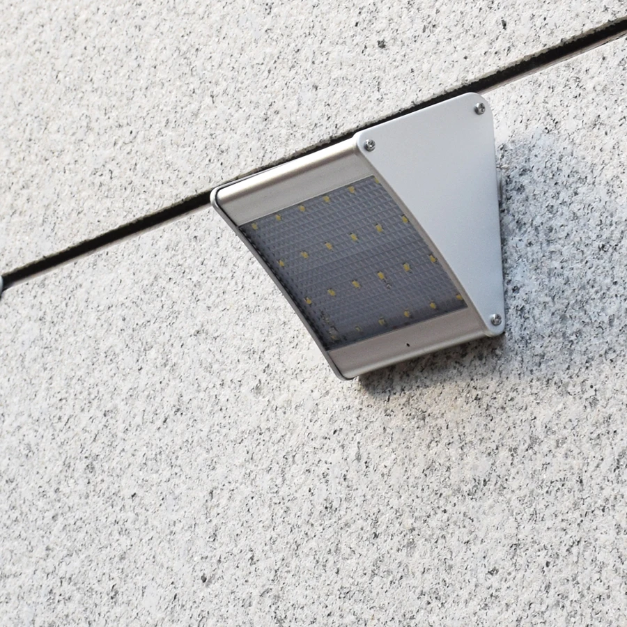 Солнечный свет радар Микроволновая печь движения Сенсор 24leds лампы