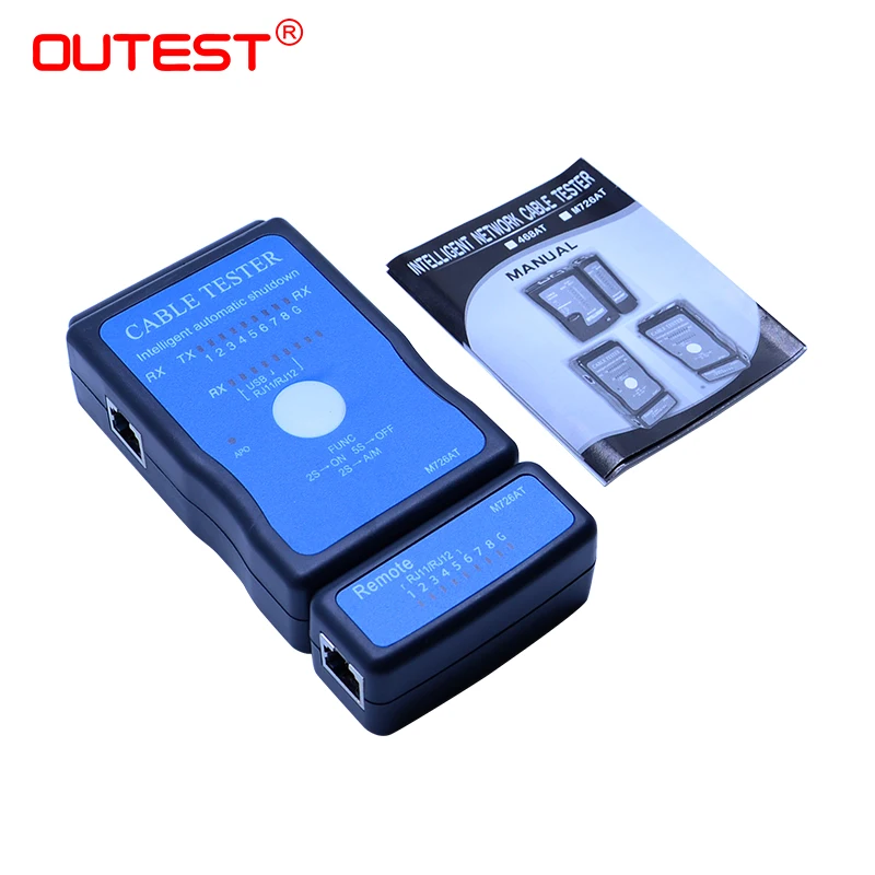 M726AT сетевой кабель тестер LAN USB Ethernet сетевой RJ-45 Cat5 RJ11 Кабельный искатель