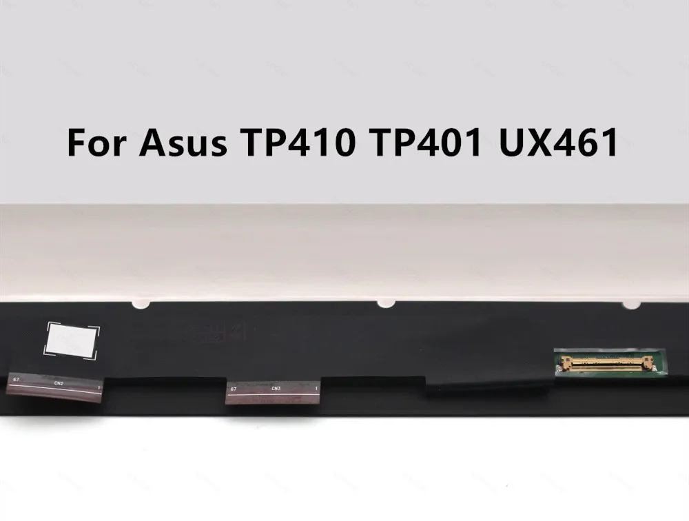 Бесплатная доставка без рамки 14 ''для ASUS VivoBook Flip TP410 TP401 UX461 ЖК-дисплей