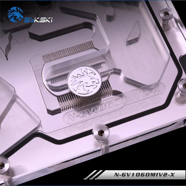 Bykski полный охват GPU водный блок для Gigabyte GTX1060 WF2OC IXOC видеокарта материнская плата