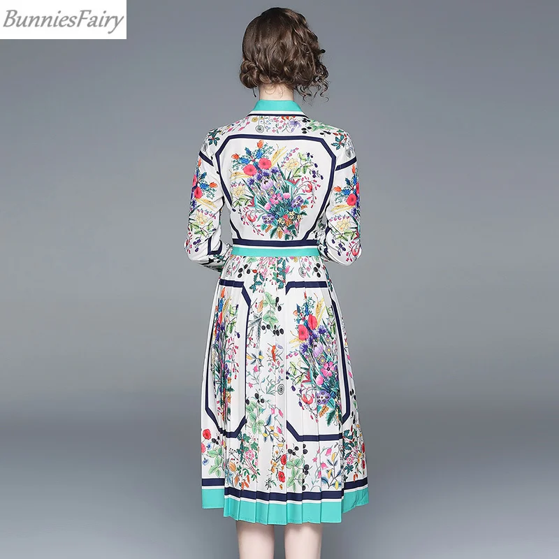 BunniesFairy 2019 весеннее женское зеленое черное винтажное Ретро Тропическое Цветочное