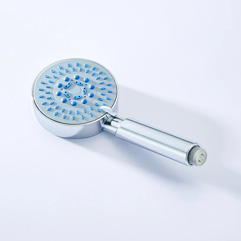 

BECOLA Bathroom Bathtub Faucets Wall Mounted Shower Set Solid Brass Curve Chrome Polished With handheld Chrome cold and hot tap