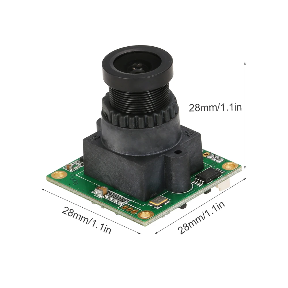 RunCam PZ0420M 2 8 мм 600TVL широкодиапазонная ПЗС FPV камера система NTSC с управлением OSD для