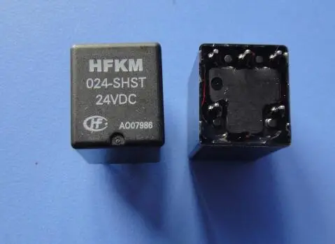 

HOT NEW relay HFKM-024-SHST HFKM024SHST HFKM 024-SHST 024SHST HFKM-024SHST HFKM-024 24VDC DC24V 24V DIP5 10PCS/LOT