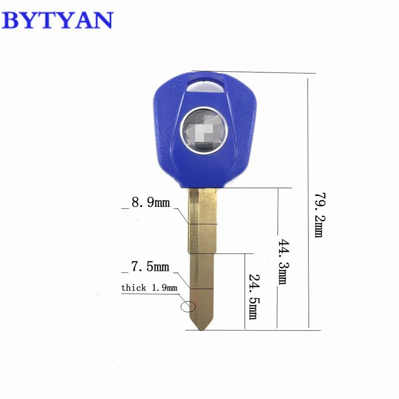 BYTYAN пустой мотоциклетный ключ ключи для honda vtr250 CB250 hornet vt250 cbr250 cbr400 CB400 SF CB 1 vfr400