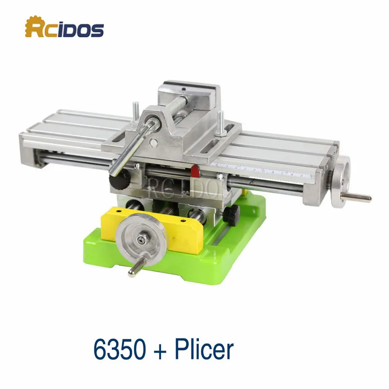 

BG-6350 мини составной стенд/деревообрабатывающие скамейки, RCIDOS стол скользящий поперечный стол, сверлильный станок рабочий Стенд + 2,5 дюймовы...