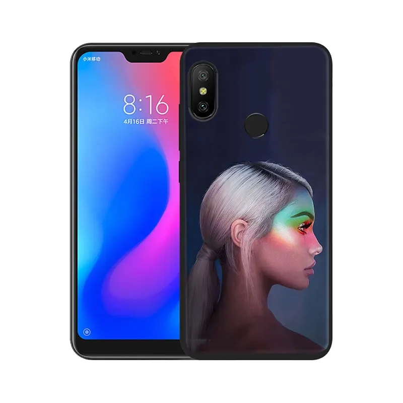 Мягкий ТПУ чехол для телефона Ariana Grande AG Rainbow Sweetener для Redmi K20 4A 4X5 6 5A 6A 7 Go Note 5 6 7 8 Pro