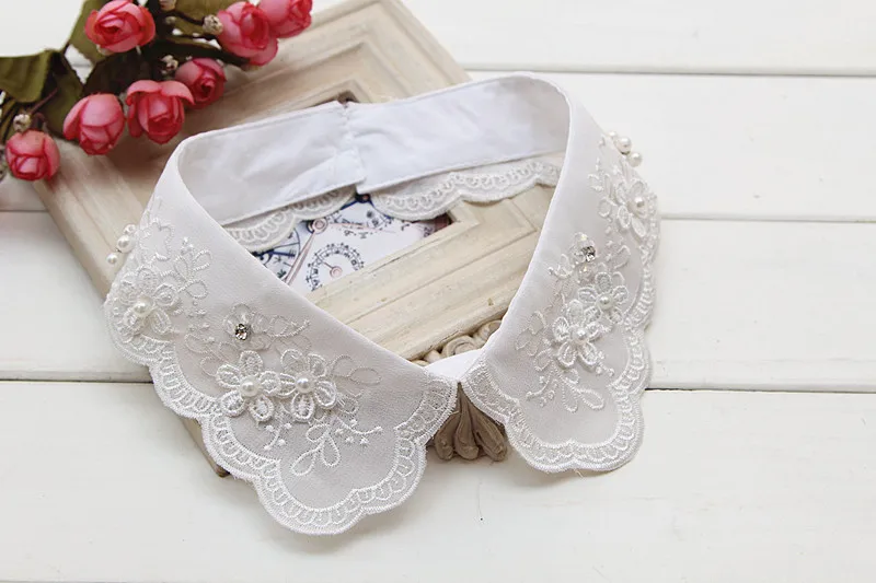 2016 корейский искусственный воротник съемные аксессуары для рубашек съемный