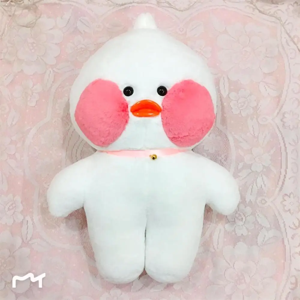 80cm 80 см Kawaii LaLafanfan кафе утка плюшевая игрушка мультяшная Милая Утка Мягкая кукла животные куклы детские игрушки подарок на день рождения для детей - Цвет: 80cm
