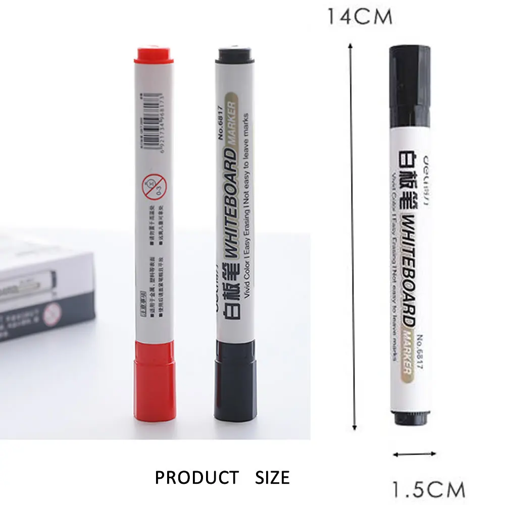 

3 color Waterproof simple practical Erasable whiteboard pen Art Marker Erasable display board pen Student stationery supplies