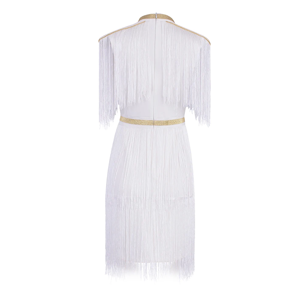 Seamyla,, модные женские платья, Vestidos, новинка, с кисточками, для знаменитостей, вечернее платье, белое, красное, для ночного клуба, летнее платье