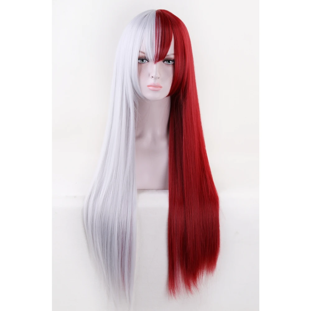 Аниме Boku no Hero Academy Todoroki Shoto косплей костюм парик мой герой Academy для мужчин и женщин синтетические волосы парики+ парик колпачок