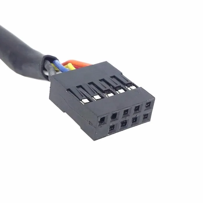 Два порта USB 2 0 для материнской платы 9-контактный кабель подключения к плате и