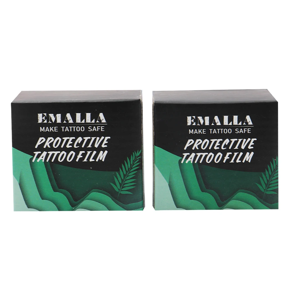 EMALLA 5*10 м тату-бандаж рулон Защитная дышащая пленка для татуировки после ухода за татуировкой решение для ухода за татуировками аксессуары для татуировок