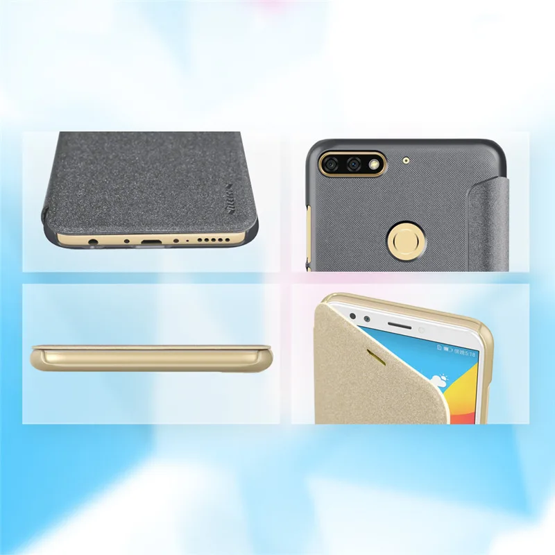 Для Huawei Honor 7c pro Чехол NILLKIN Флип для кожаный чехол pro|Бамперы| |