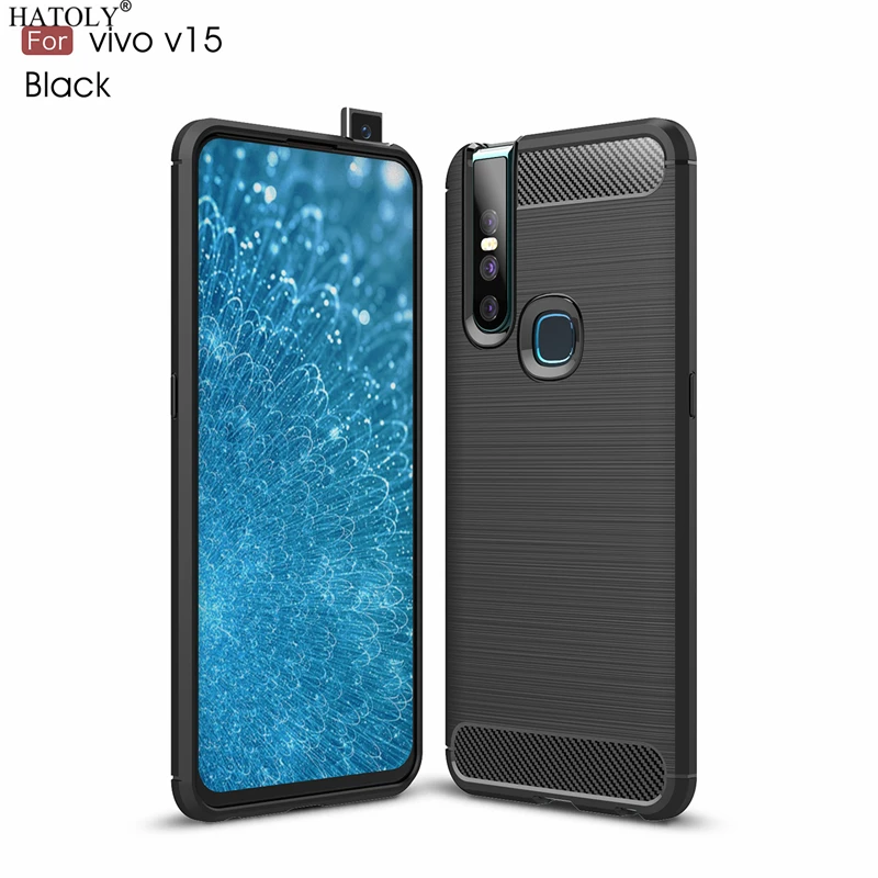 Чехол HATOLY для Capas vivo V15 противоударный мягкий силиконовый чехол из ТПУ телефона BBK