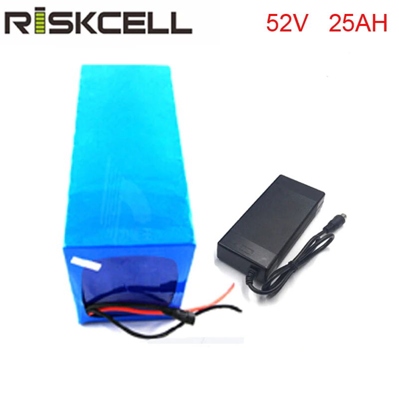 

DIY 51.8volt 1500w lithium battery pack with charger and BMS for 52v 25ah li-ion battery pack