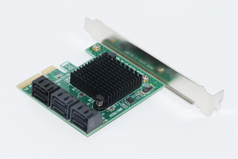 Плата расширения SATA 3 0 6 Гбит/с портов PCI Express переходник один порт до 500 МБ чипсет